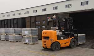 Tin bath bottom block export to Russia for glass furnace 